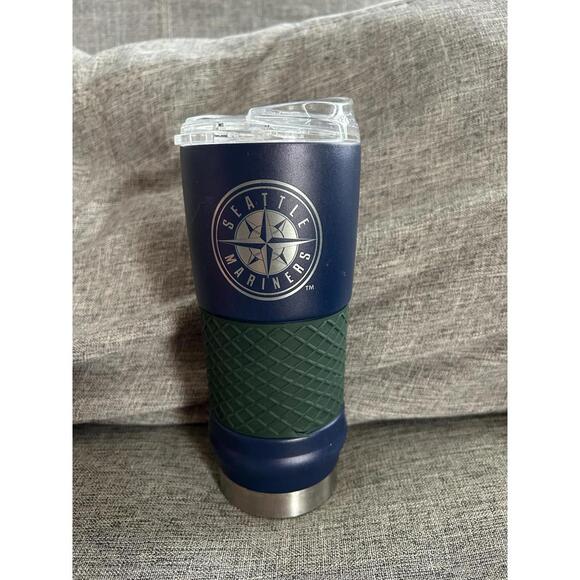Seattle Mariners Travel Mug 18 oz Stainless Steel Vacuum Insulated - Picture 1 of 7